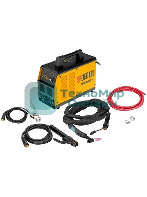 Аппарат инвертор. аргонодуговой сварки Denzel ITIG-200 DС Pulse Cold Weld, 200 А, ПВ 60%