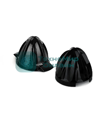 Соковыжималка BQ J1732 чёрный/серебристый, цитрусовая, 125 Вт, 250 мл, механическое