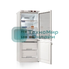 Холодильник комбинированный лабораторный Pozis ХЛ-250-1 тониров. стекло двухкамерный 170/80 л морозилка снизу