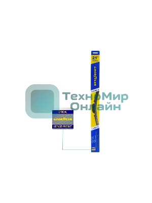 Щетка стеклоочистителя GOODYEAR GY000441 PREMIUM 21''/53см бескаркасная