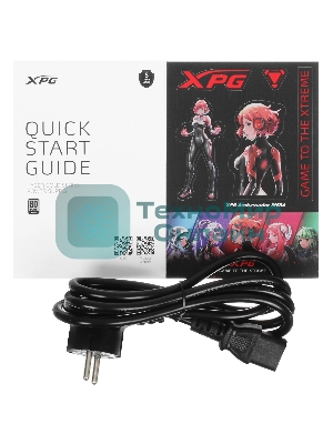 Блок питания ADATA XPG KYBER 650 RTL (KYBER650G-BKCEU), 650Вт, 80 PLUS Gold, 120мм, черный