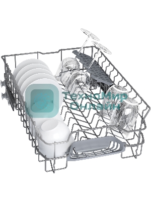 Посудомоечная машина Bosch SPS2HMI54Q, серебристая, 45 см, 10 компл., 43 дБ, класс A+