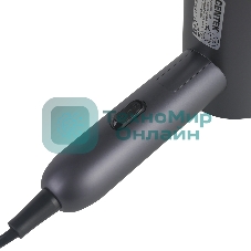 Фен Centek CT-2201 серый, 900 Вт, компактный, ионизация