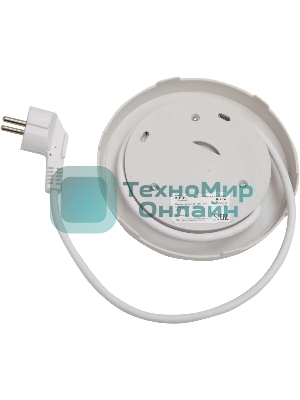 Чайник электрический Oasis K-2PW 1.7 л, 2200 Вт, белый корпус: пластик