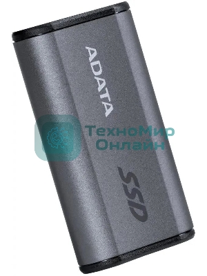 Внешний SSD ADATA Elite SE880, 4TB, USB 3.2 Gen 2x2 Type-C, R/W 2000/2000, серый