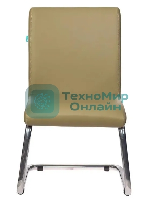 Кресло офисное Бюрократ CH-250-V зеленый искусственная кожа полозья