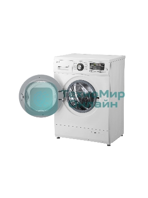 Стиральная машина LG F1096ND3 белая, загрузка фронтальная 6кг, 1000 об/мин., класс: A