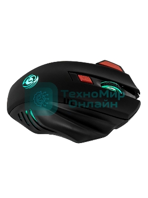 Мышь беспроводная Dialog Gan-Kata MRGK-14UR черный, 1600 dpi, радиоканал, USB, кнопки - 6