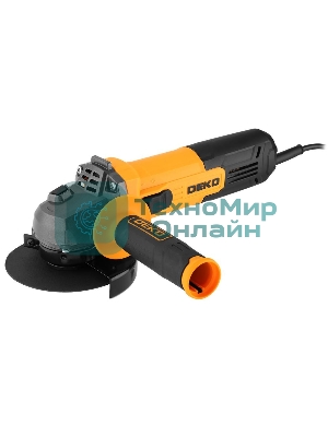 Угловая шлифовальная машина (УШМ) DEKO DKAG750-125, 125мм, 750 Вт