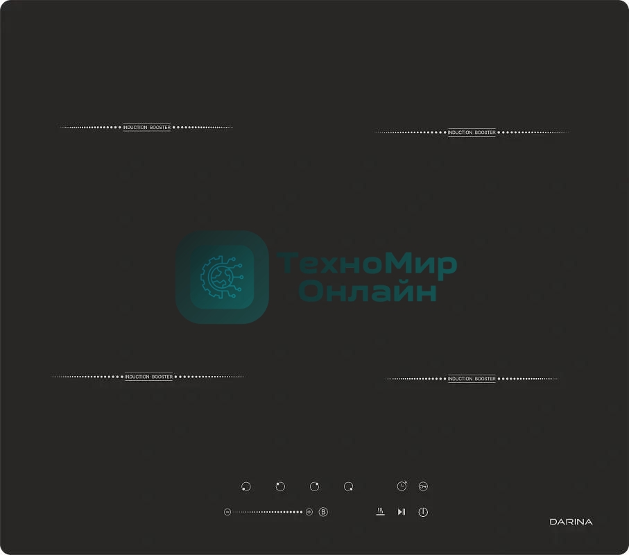 Индукционная варочная панель Darina 6P EI303 B, независимая, черный