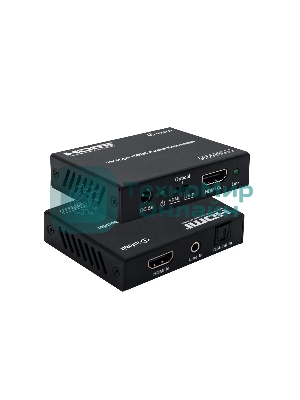 Эмбеддер HDMI 4K60 Infobit iTrans AE01 HDCP 2.2, RCA и оптический выход