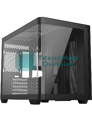 Компьютерный корпус Bloody BD-CC112 черный без БП mATX 9x120мм 2xUSB 3.0 audio bott PSU