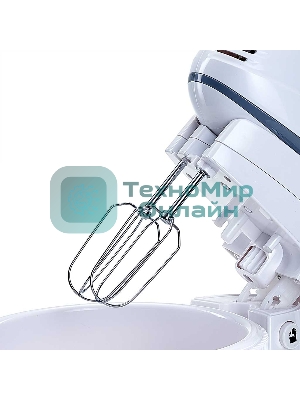 Миксер DELTA LUX DE-7901C белый с серым