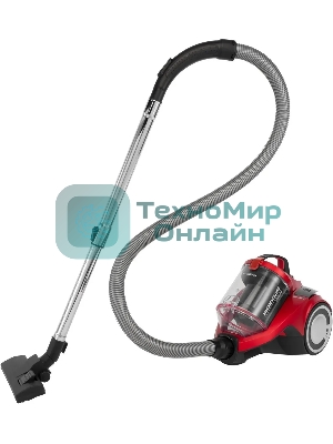 Пылесос Starwind SCV2081 красный/черный, 350/2000 Вт, уборка сухая, пылесборник контейнер 3.5 л