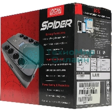 Источник бесперебойного питания Powercom SPD-1000U 550Вт 1000ВА черный