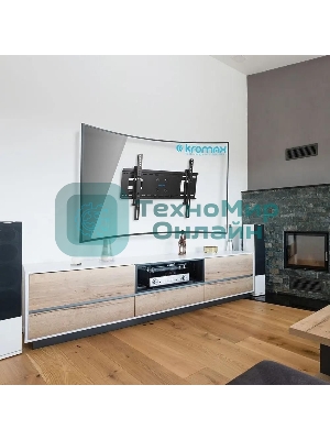 Кронштейн Kromax ATLANTIS-80 черный для LED/LCD телевизоров 32