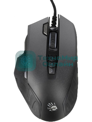Мышь проводная A4Tech Bloody J95s серый, 8000 dpi, USB, кнопки - 9