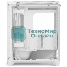 Корпус Fractal Design Meshify 3 White RGB TG Clear Tint, Midi-Tower, белый, 3 x 140 мм