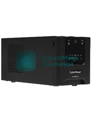 Источник бесперебойного питания CyberPower PR750ELCD 750 ВА/675 Вт/USB/RJ-11/RJ-45/6 x IEC 320 C13 (компьютерная)