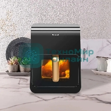 Аэрогриль Panasonic NF-CC600ATS черный, 1450 Вт, 6 л, сенсор, 11 программ