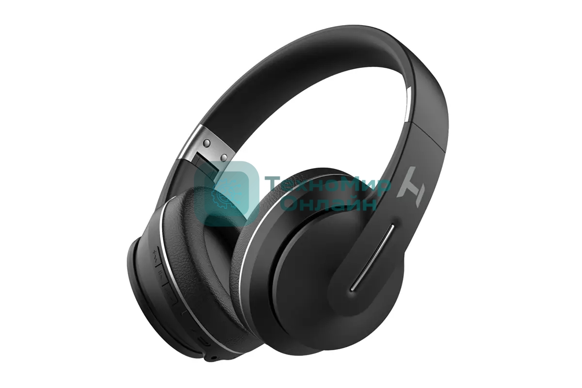 Беспроводные/проводные наушники Harper HB-413 черный, накладные, Bluetooth + проводной, до 8 ч