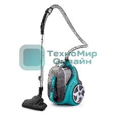 Пылесос Kraft KF-KVC2106 зеленый/черный, 380/2100 Вт, уборка сухая, пылесборник контейнер, 2.5 л