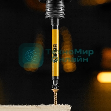 Набор бит Denzel PZ2х90, сталь S2, круглый профиль, 10 шт.