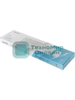Комплект клавиатура+мышь A4Tech FStyler FG1012 беспроводной, USB, 1200 DPI, белый