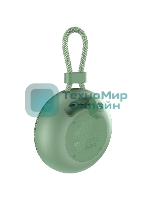 Портативная колонка круглая HOCO BS60 зеленый