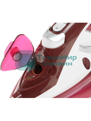 Утюг Gorenje SIH2200RBC красный/белый, 2200 Вт, 30 г/мин, 90 г/мин, 280 мл