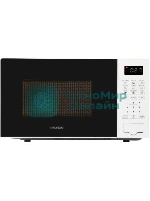 Микроволновая печь Hyundai HYM-D2077 белый, 20 л, 700 Вт, переключатели - сенсор