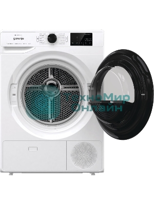 Сушильная машина Gorenje DPNE92GNLWIFI белый, 9 кг, сушка - конденсационная, программ - 16, 60 x 85 x 62.5 см