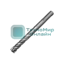 Бур по бетону Denzel цельная крестовая пластина, 10x115 мм, SDS PLUS