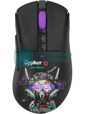 Мышь гибридная A4TECH R73 Ultra Duo чёрный, 20000 dpi, USB Type-A, радиоканал, кнопки - 7