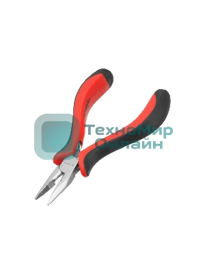 Длинногубцы Matrix mini 130 мм Ni прямые, авторазжим, двухкомпонентные рукоятки