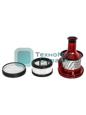 Пылесос вертикальный Supra VCS-5080 красный/серый, питание от аккумулятора, 250 Вт, уборка сухая, пылесборник 0.8 л