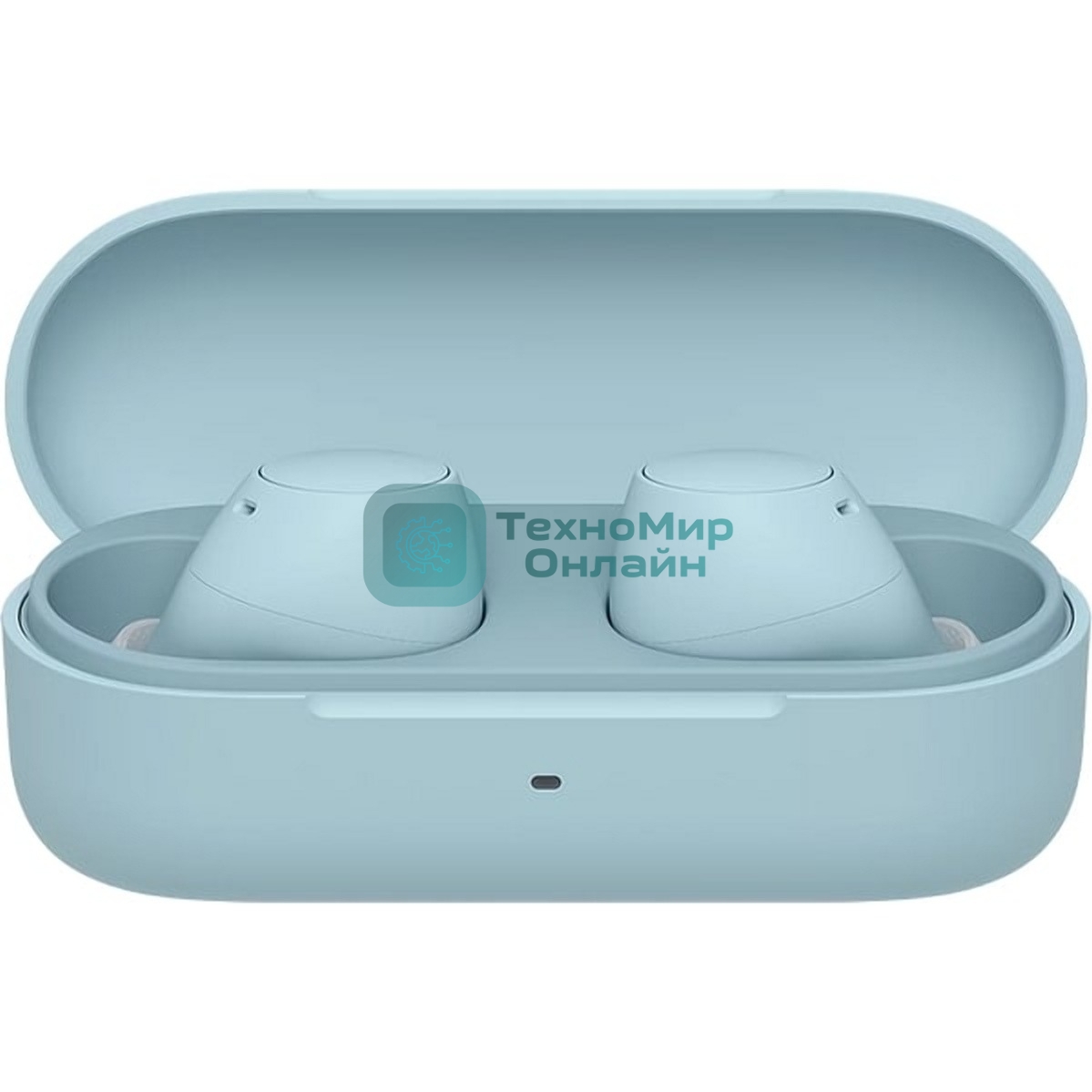 Наушники TWS Sony WF-C510 синий, внутриканальные, Bluetooth, до 11 ч