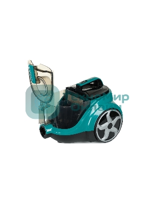 Пылесос Kraft KF-KVC2106 зеленый/черный, 380/2100 Вт, уборка сухая, пылесборник контейнер, 2.5 л