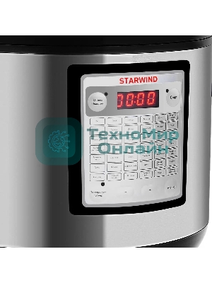 Мультиварка Starwind SMC4201 5л 700Вт серебристый/черный