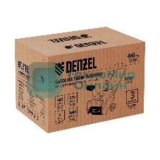 Бензиновая снегоуборочная машина Denzel SB 460, 99cc, ручной старт