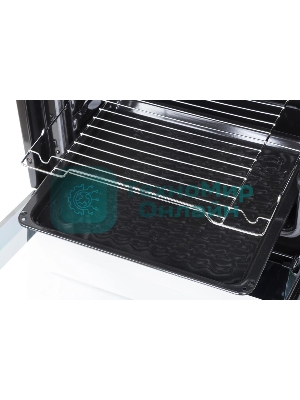 Плита газовая Hansa FCGW61000 белый, конфорок 4 шт, духовка 58 л, 60 см x 85 см x 60 см