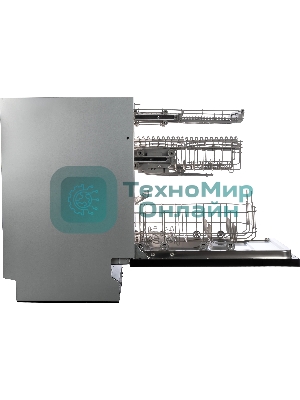 Посудомоечная машина LEONORD LDW-45B02, черный, 44.8 см, 11 компл., 49 дБ, класс А++