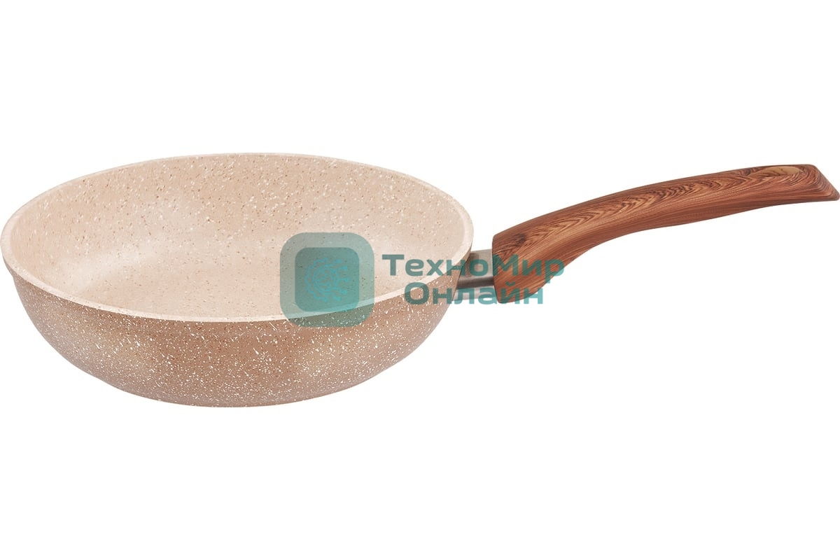 Сковорода ТРАДИЦИЯ ТМИ2261И а/пр литая 26см Миндаль