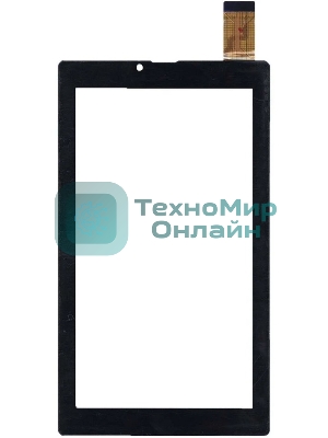 Сенсорное стекло (тачскрин) для Digma Optima Prime 3G P031FN10869A VER.00, черное