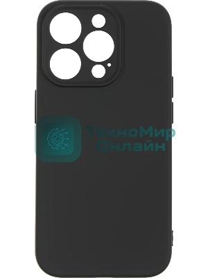 Чехол (клип-кейс) BoraSCO для Apple iPhone 15 Pro черный (72429)