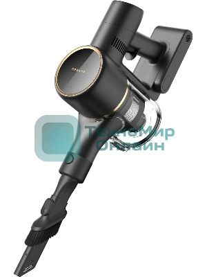 Пылесос вертикальный Dreame R10 Pro Aqua черный, питание от аккумулятора, 150 Вт, уборка сухая/влажная, пылесборник 0.6 л