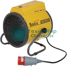 Тепловая пушка электрическая Ballu Prorab 2 BHP-P2-6 желтый