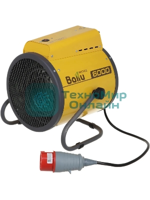 Тепловая пушка электрическая Ballu Prorab 2 BHP-P2-6 желтый