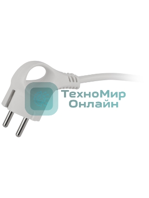 Удлинитель электрический ЭРА UDL-10-350-E Greenline 3 розетки с заземлением 5м ПВС 3x0.75мм2
