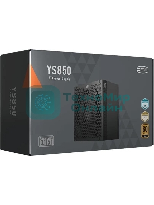 Блок питания PCCooler P5-YS850-G1F, 850Вт, 80 PLUS Gold, 135мм, модульный, черный